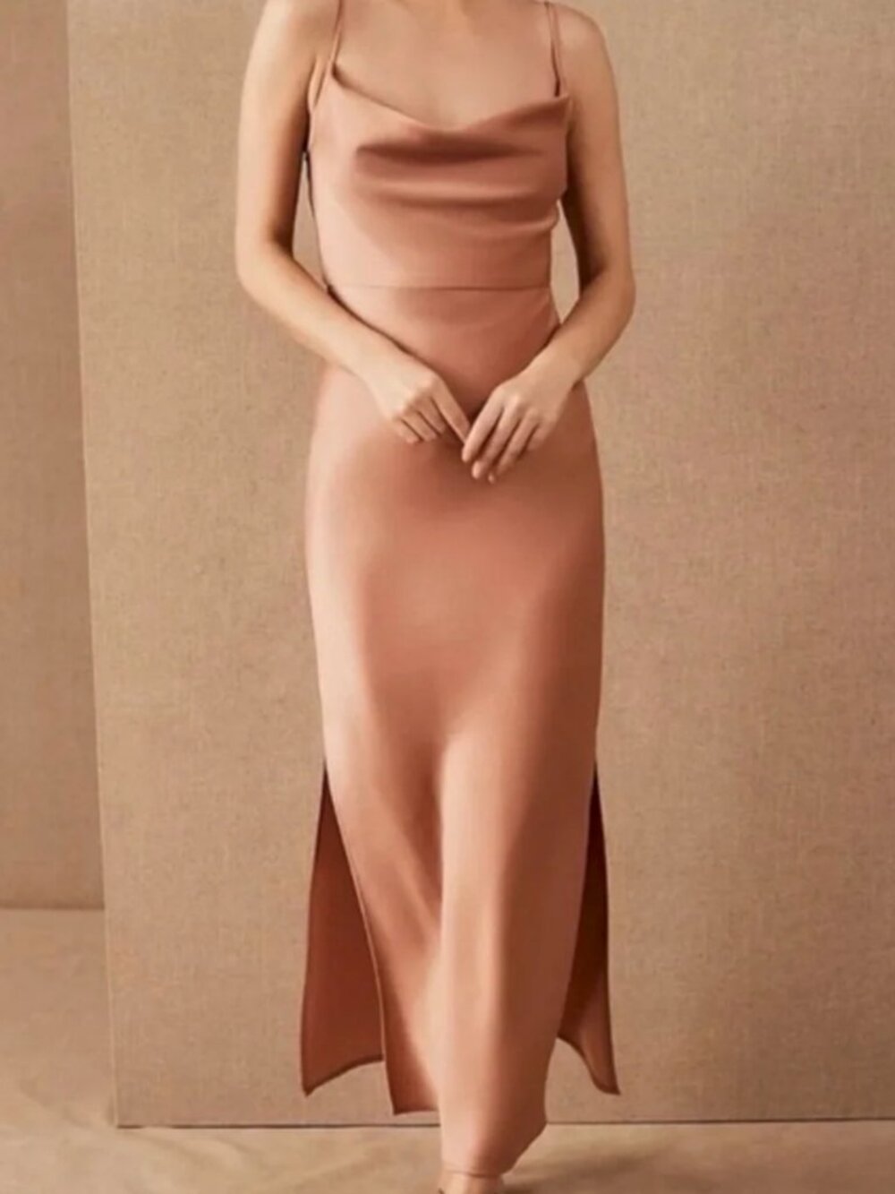 Sachin & Babi x BHLDN Cali Satin Midi Dress
